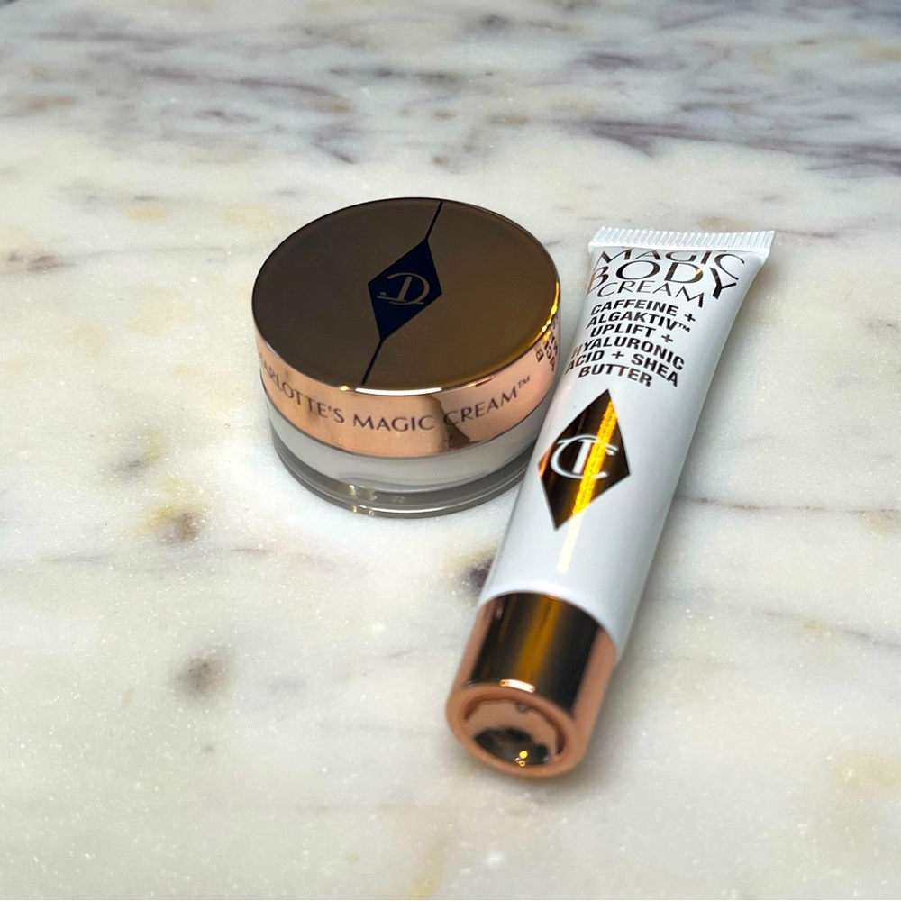 Charlotte Tilbury Magic Cream & Magic Body Cream Mini Set
